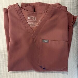 Figs catrina Women's Top in Mauve